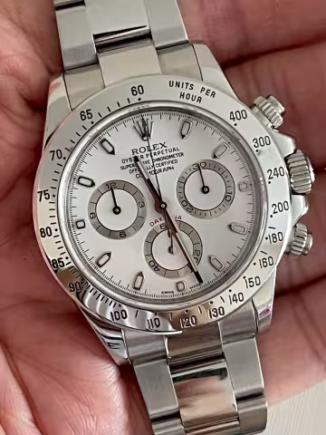 Rolex Daytona weiss 