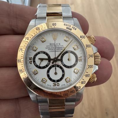 Daytona Zenith mit Diamanten 