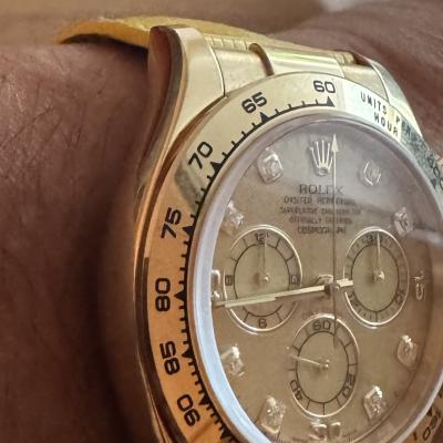 Daytona Mother of Pearl mit Diamanten